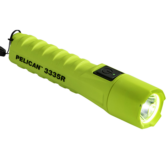 Pelican Tactical Flashlight LED Rechargeable, lm – 803 Run Time – 2h 30min Batt – NiMH Rechargeable or 4 C Batteries, Black