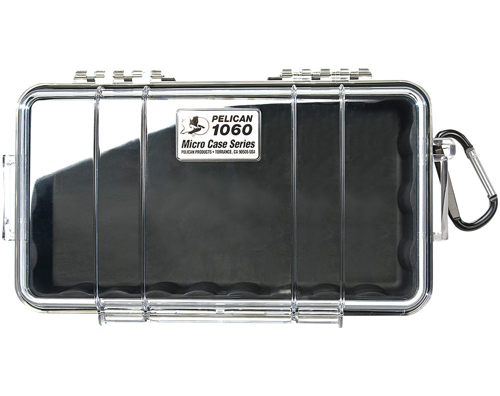 Pelican Micro Case Series™, Black – Clear