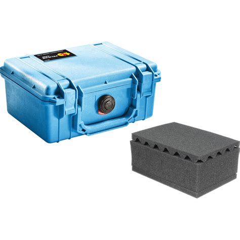 Pelican Small Case With Foam, Blue