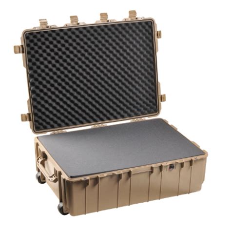 Pelican Large Case With Foam, Desert Tan