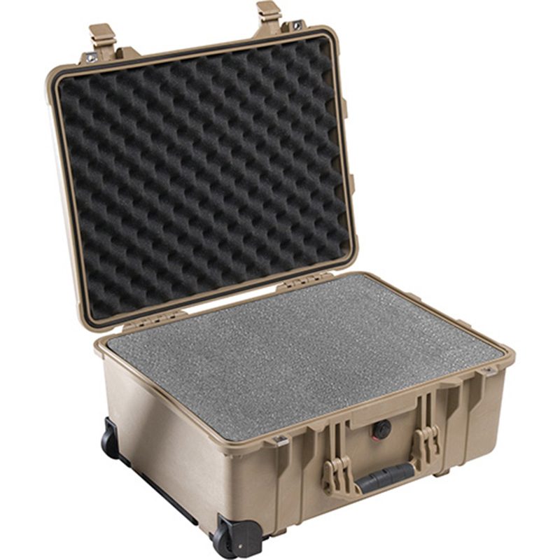 Pelican Large Case With Foam, Desert Tan