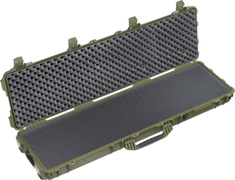 Pelican Protector Long Case with Foam, OD Green