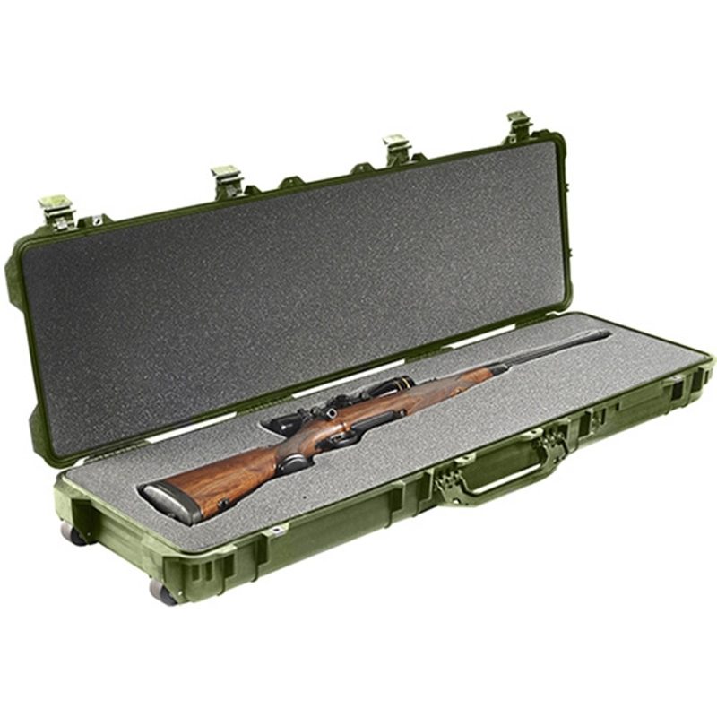 Pelican Long Case With Foam, OD Green