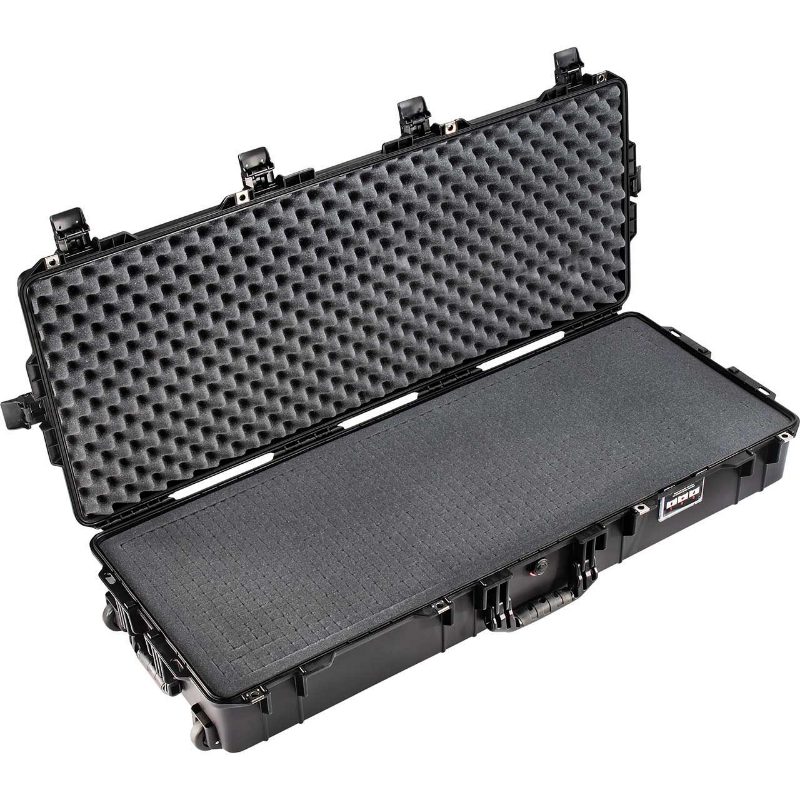 Pelican Long Case With Foam, Black
