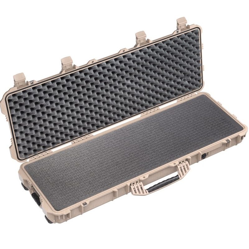 Pelican Long Case With Foam, Desert Tan