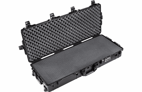 Pelican Air Long Case with Foam, Black