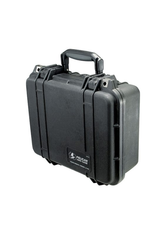 Pelican Small Case With Foam, Black