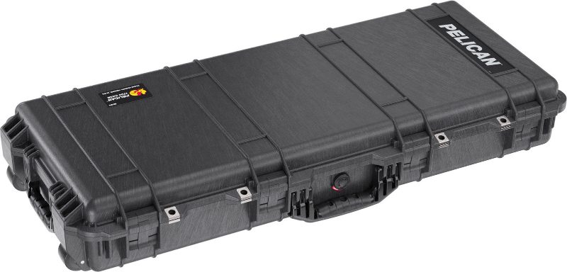 Pelican Long Case With Foam, Black