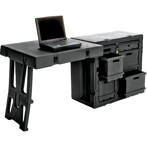 Pelican Field Desk, Black