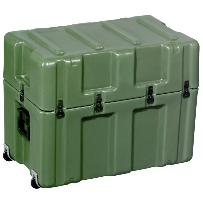 Pelican Medical Supply Case With Trays, OD Green