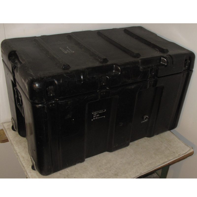Pelican Hinged Lid Empty, Black