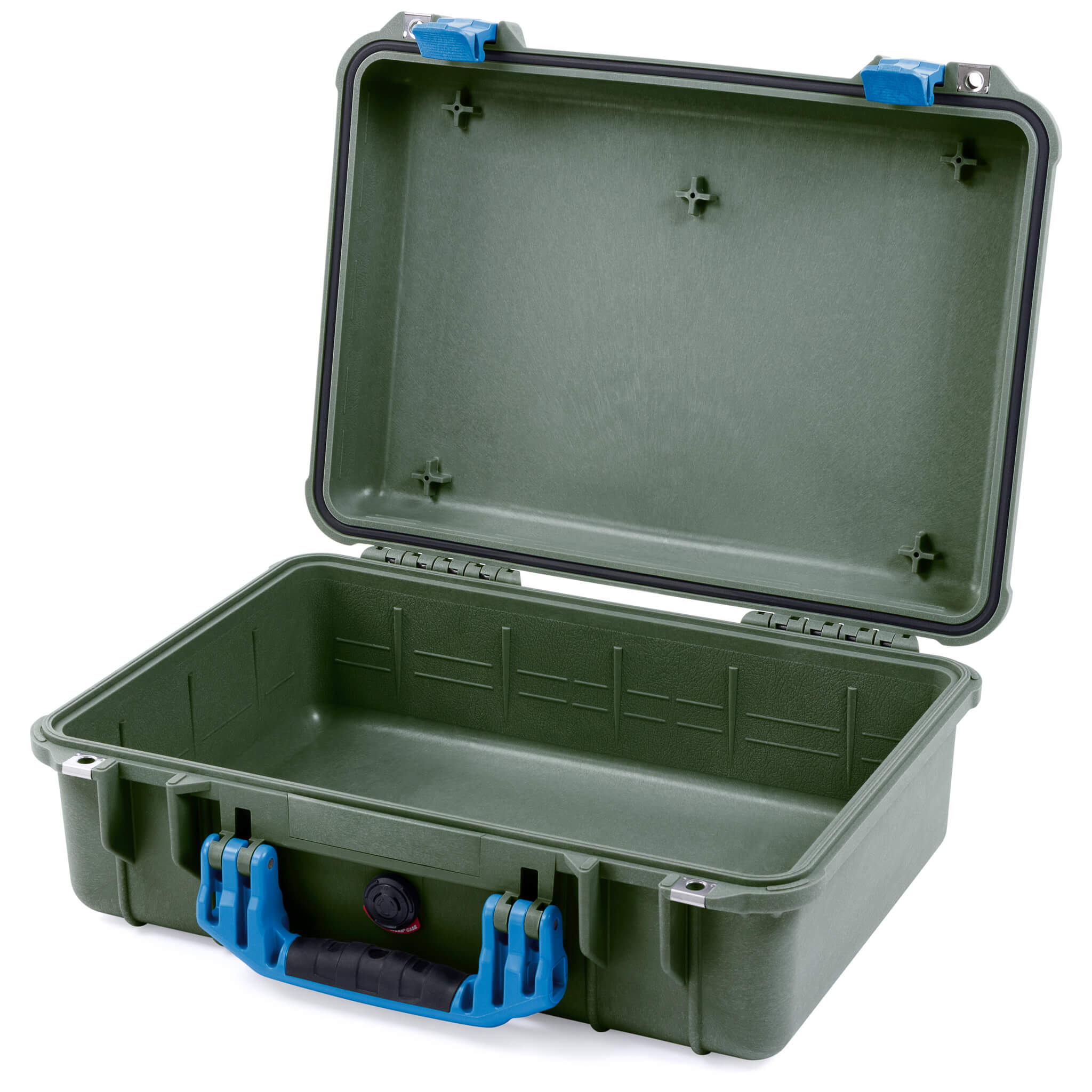 Pelican Hinged Lid Empty, OD Green