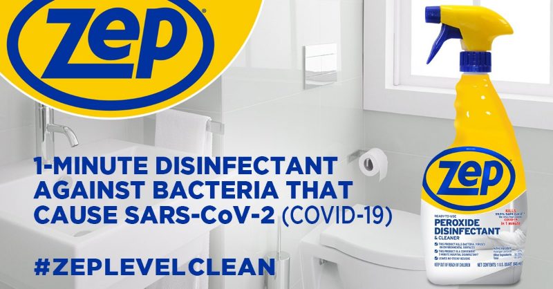 Zep Ready-to-Use Peroxide Disinfectant & Cleaner