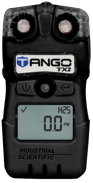 Industrial Scientific Tango TX2 Dual Gas Monitor, H2S, CO/H2 Low
