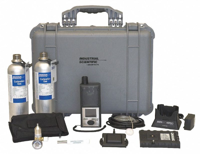 Industrial Scientific MX6 Multi-Gas Detector, H2, Lithium-ion Extended Range Battery, Pump, English