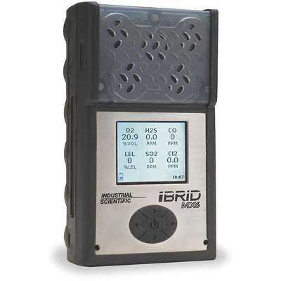 Industrial Scientific MX6,LEL,HCL,CO/H2(null),O2,CL2,LE,P,E