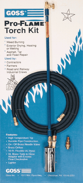 Goss TORCH, PROPANE w/ IGNITOR 32" LONG