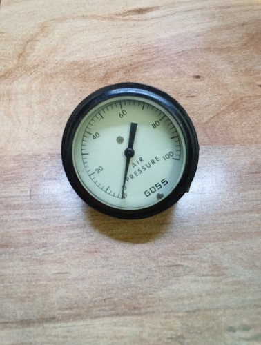 Goss GAUGE, OXY, (0-100#)