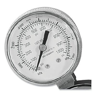 Goss GAUGE, 2", 0-800# 1/4 NPT EN-450
