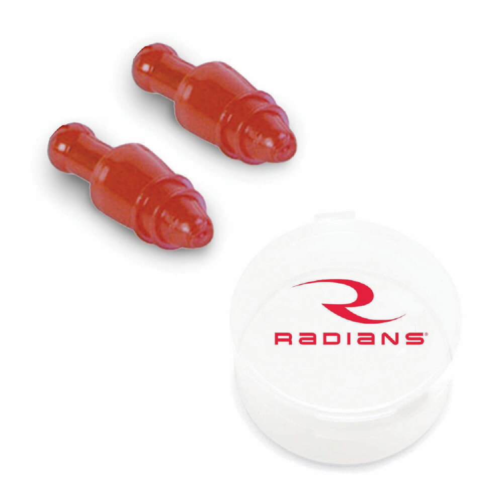 Radians Snug Plug Earplugs Uncorded In Case