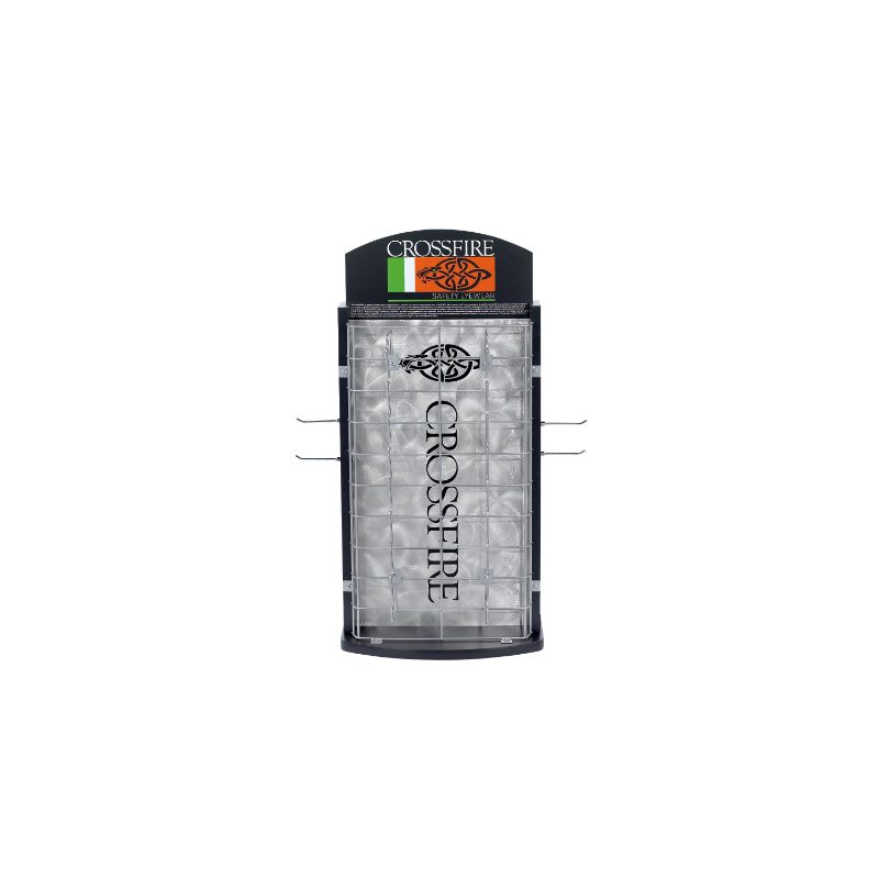 Crossfire Safety Eyewear Revolving Two-Sided Counter Display 36 Units