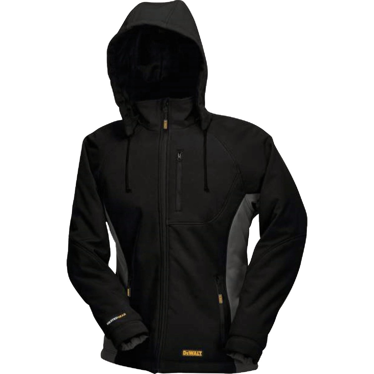 DEWALT Women's Heated Soft Shell Coat Kitted Size L