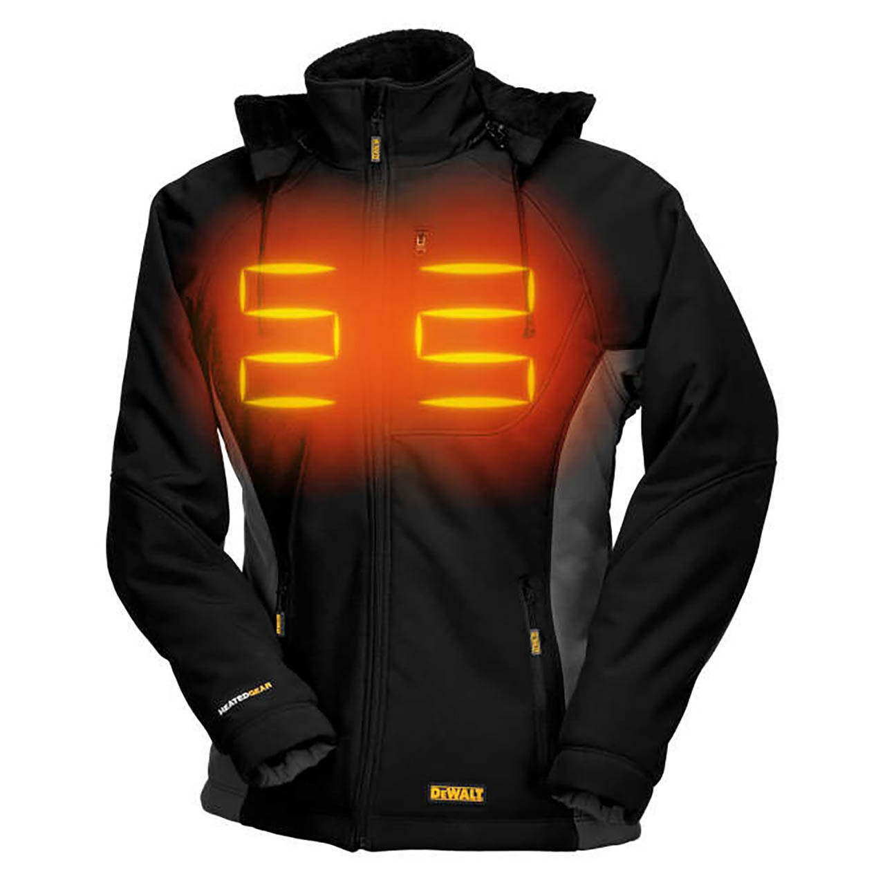 DEWALT Women's Heated Soft Shell Coat Kitted Size 2X