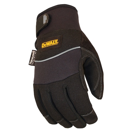 DEWALT Insulated Cold Weather Glove • Thinsulate™ / Hipora® Thermal Liner • Hook & Loop Pull Strap • Neoprene Wrist and Knuckle