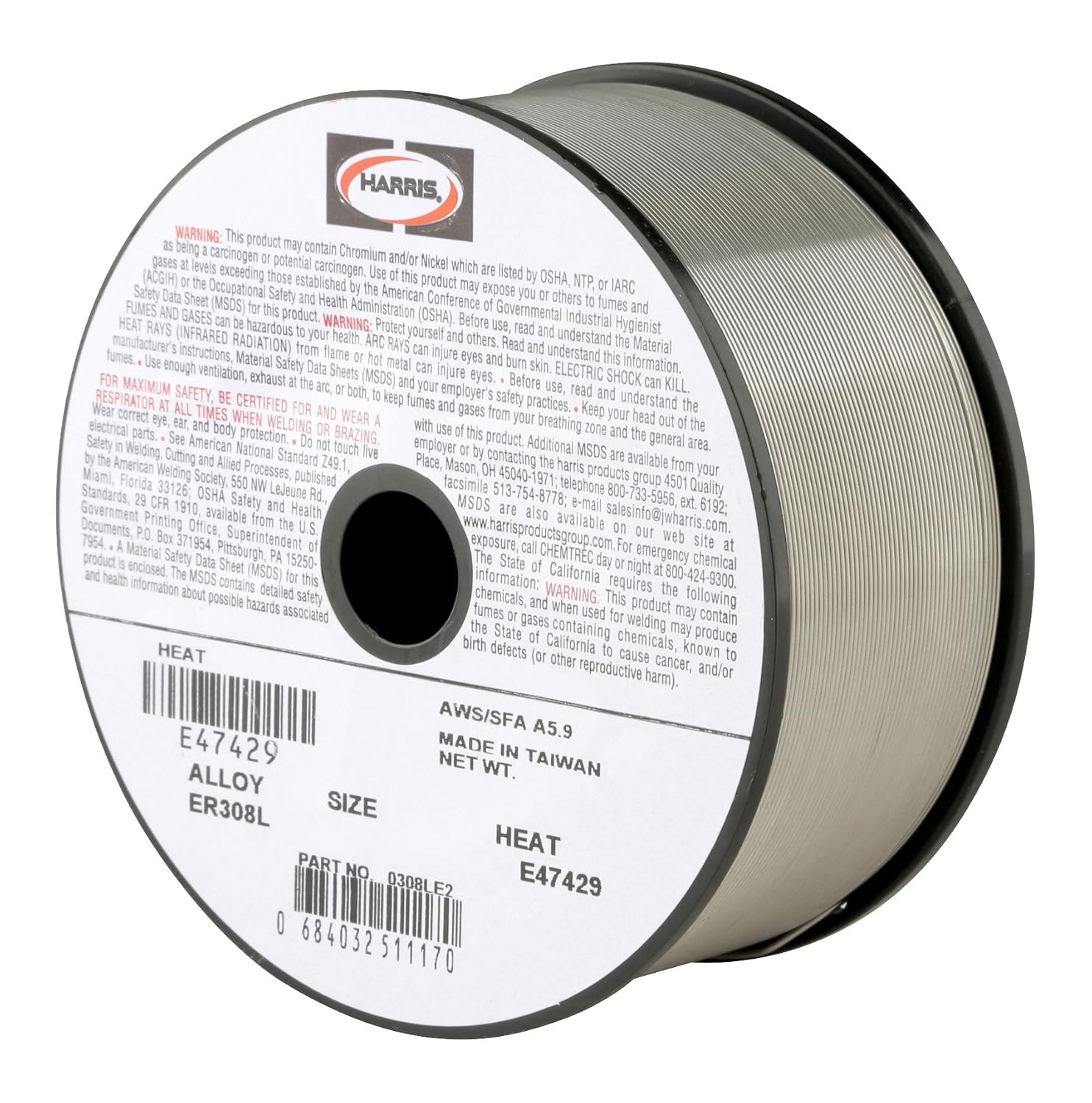 Harris LFB BARE 1/16 X 36" X 50# PKG
