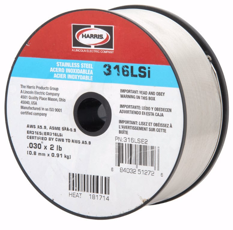 Harris 316L .025 X 2# SPOOL POP