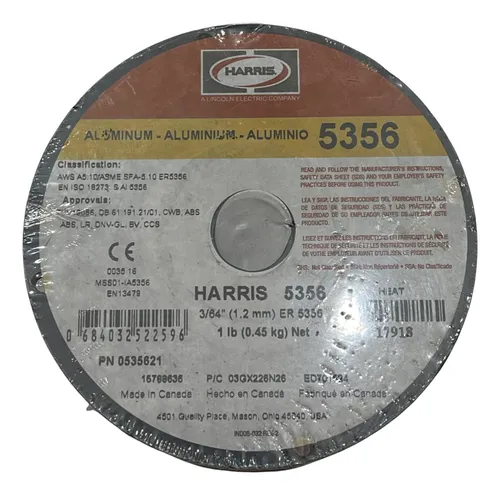 Harris 5356 3/64 X 1# SPOOL (20LB CARTONS)