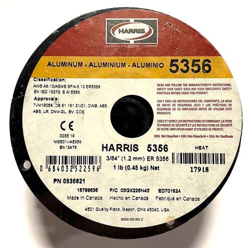 Harris 5356 3/64 X 16# SPOOL