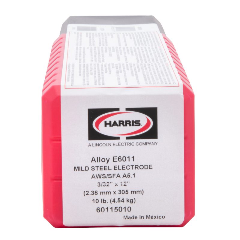 Harris 6011 3/32 X 12 X 10# ELECTRODE