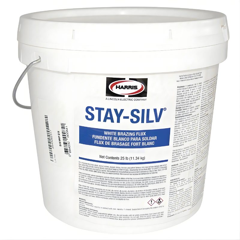 STAYSILV WHITE FLUX-25#PAIL