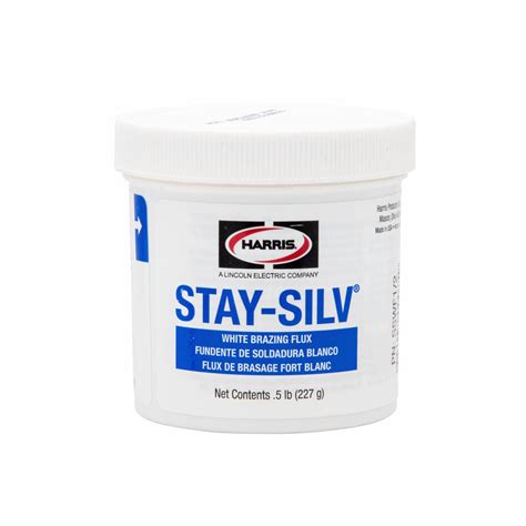 Harris STAY SILV WHITE FLUX 60# PAIL