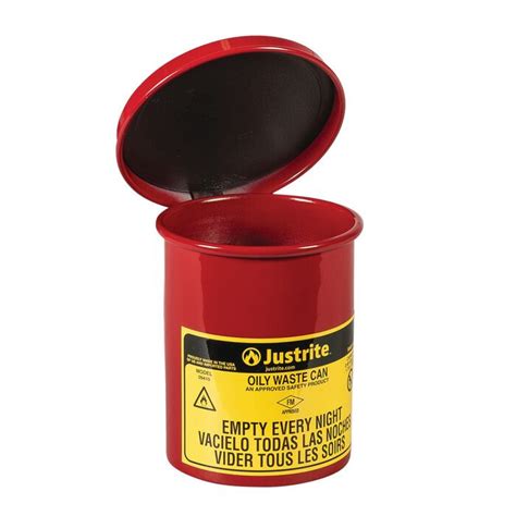 Justrite CAN, OWC, MINI BNTP, .45G, RED