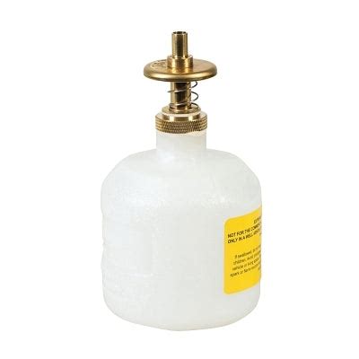 Justrite CAN, DISPENSER, 8OZ, TRNSLCNT
