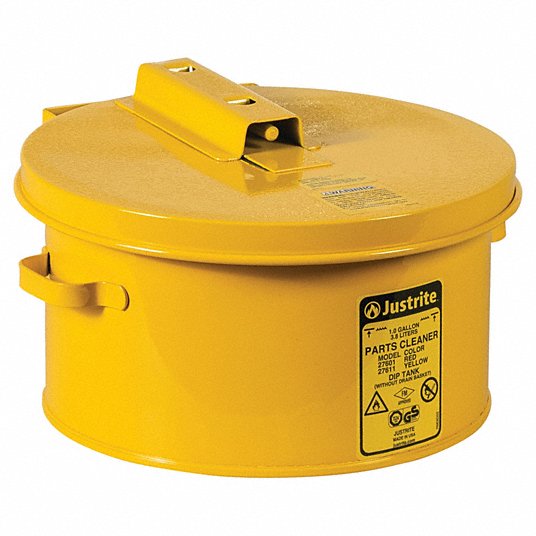 Justrite 1 GAL DIP TANK YELLOW