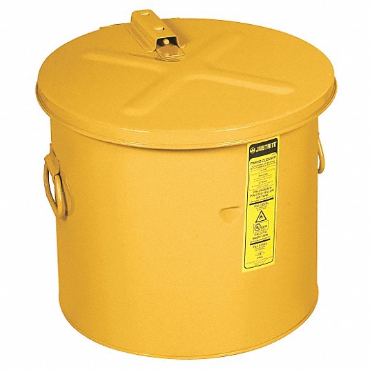 Justrite 8 GAL DIP TANK YELLOW