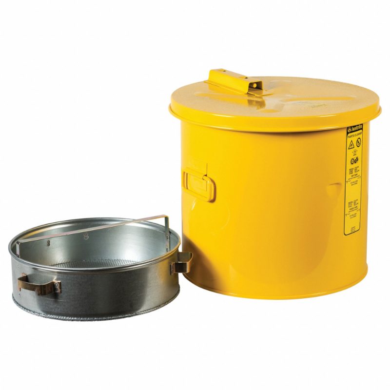 Justrite 3 1/2 GAL ROUND WASH TANK YEL