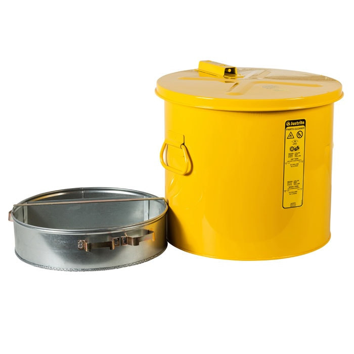 Justrite 6 GAL WASH TANK-YELLOW