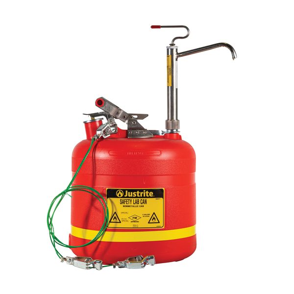 Justrite SS PISTON PUMP FOR 5 GAL PAIL