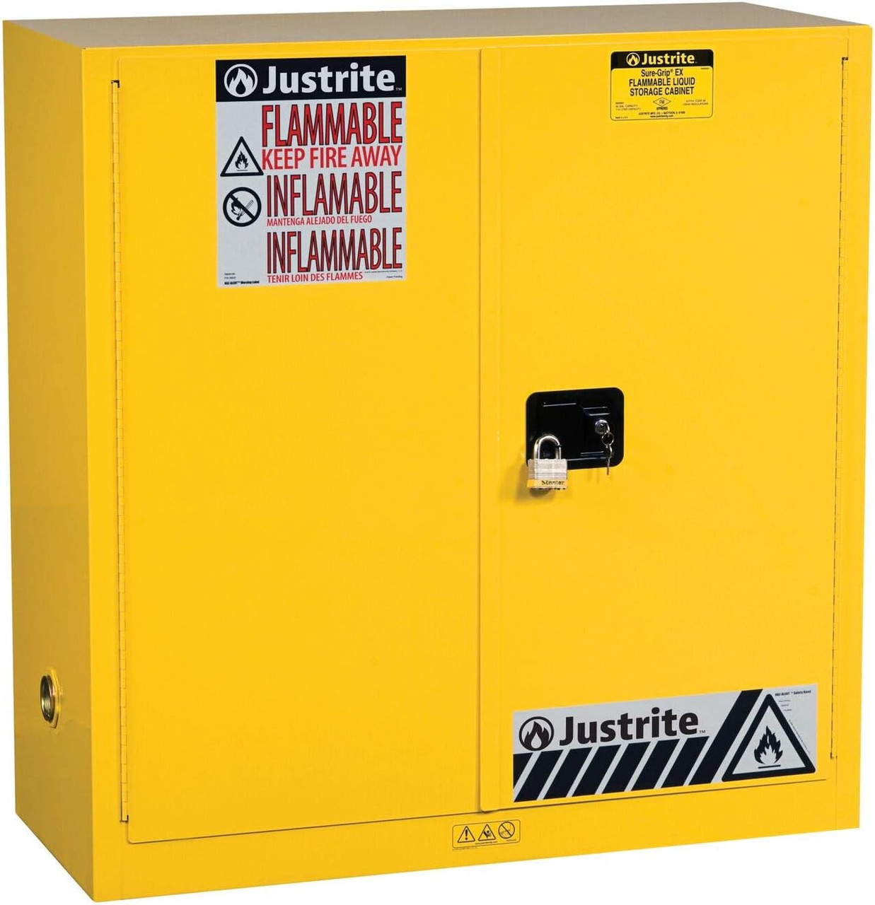 Justrite 36G CAB MAN P&I SLIM EX