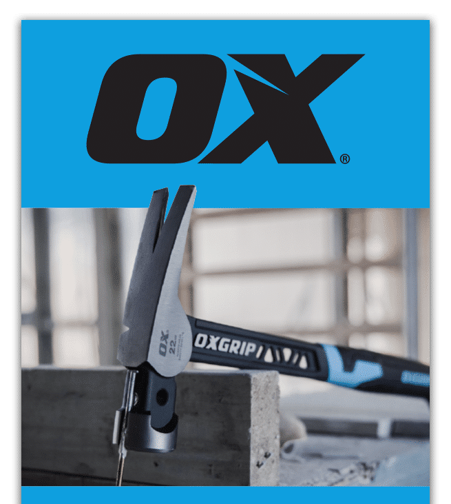 Pro Margin Trowel – OX Grip | 5" x 2" / 127mm x 51mm