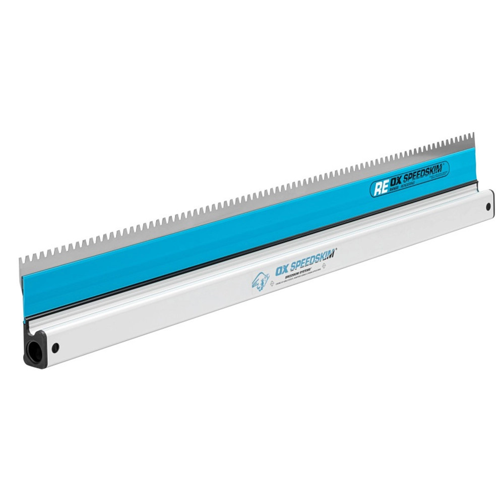 Pro RE SpeedSkim Rendering Rule – Notched Stainless Steel | 36" / 900mm