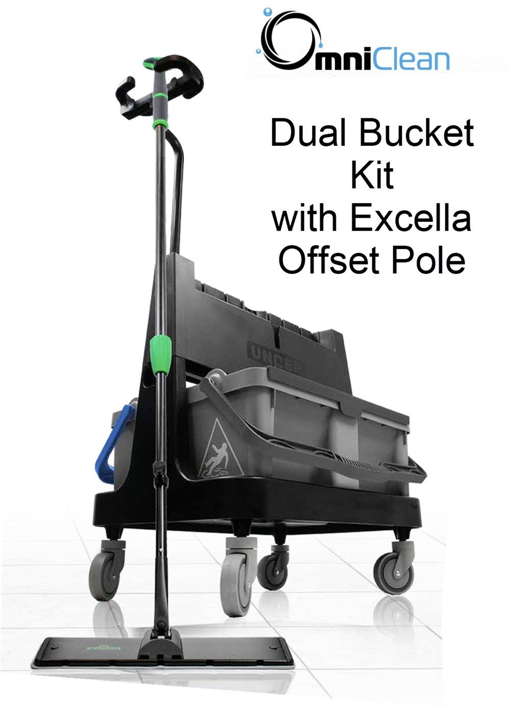 Unger OmniClean Dual Bucket Offset Kit – B2