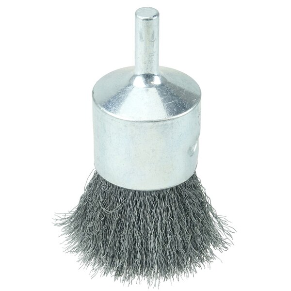 1-1/2" Square Wire Brush, .006" Crimped Steel Fill
