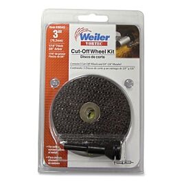 Vortec 6-Piece Cut-Off Wheel Kit, Mandrel and 5 ea. 3" x 1/16" x 3/8" Wheels