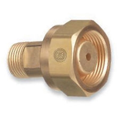 DUST CAP ASSEMBLIES, CGA-510 .880"-14 NGO, LH MALE 1-PIECE (NOT GAS TIGHT), BRASS
