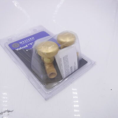 DUST CAP, FEMALE B-SIZE 9/16"-18 UNF, LH ACETYLENE/FUEL GASES, BRASS, WITH CHAIN & HOOK, 1 PIECE